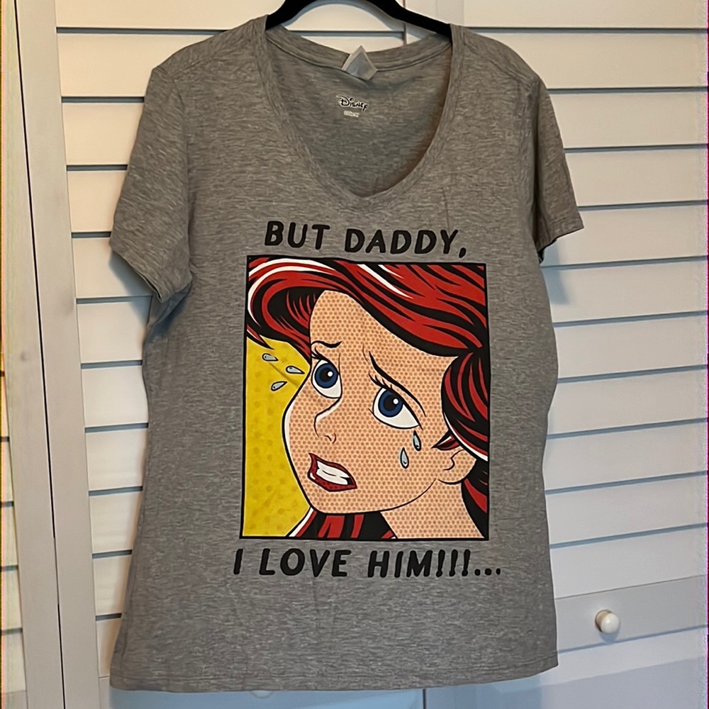 Little Mermaid Tee, like new. Worn to a Little Mermaid birthday party.